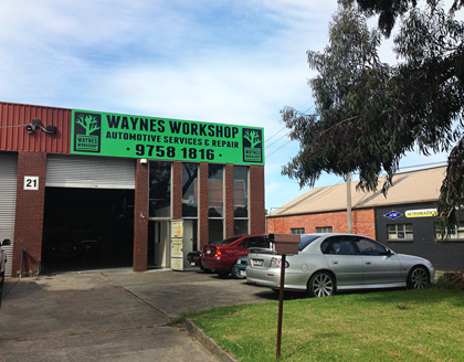 Waynes Workshop Shopfront